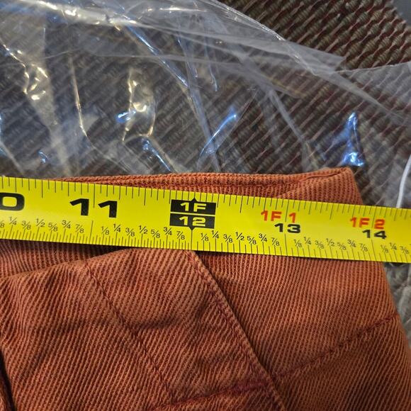 Bella Dahl Linen blend Sedona cuffed utility Shorts Linen NWT Gorpcore Beachy - Picture 10 of 10